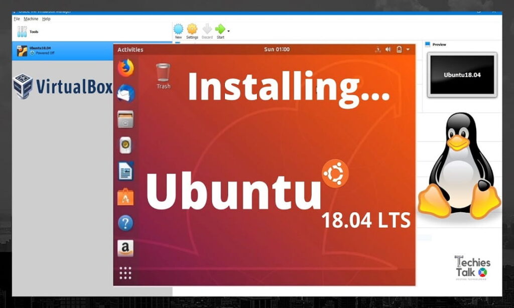 Install Ubuntu 18.04 LTS on VirtualBox