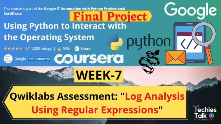 Using Python to Interact with the Operating System Week7 Solution ...