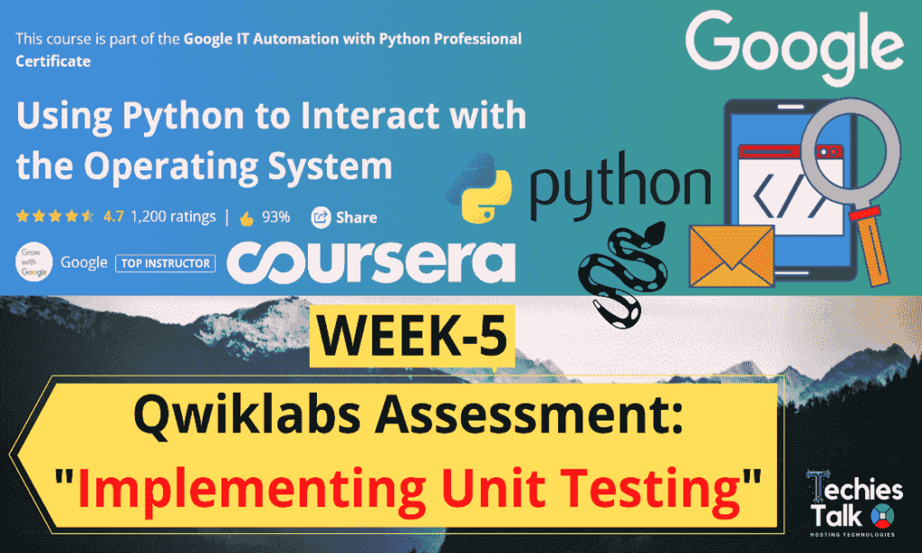 Using Python to Interact with Operating System-Implementing Unit Testing