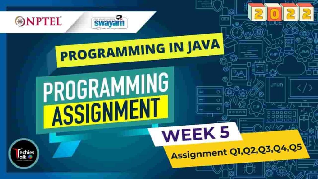 Programming-In-Java-Week5-Programming-Assignment
