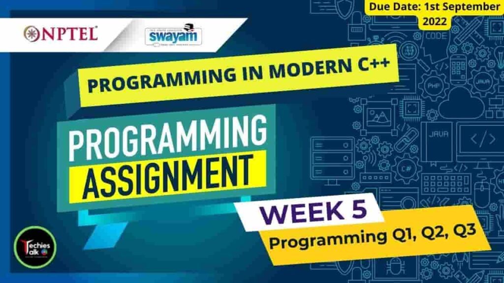 Programming-In-Modern-C-Week5-Programming-Assignment-Solutions