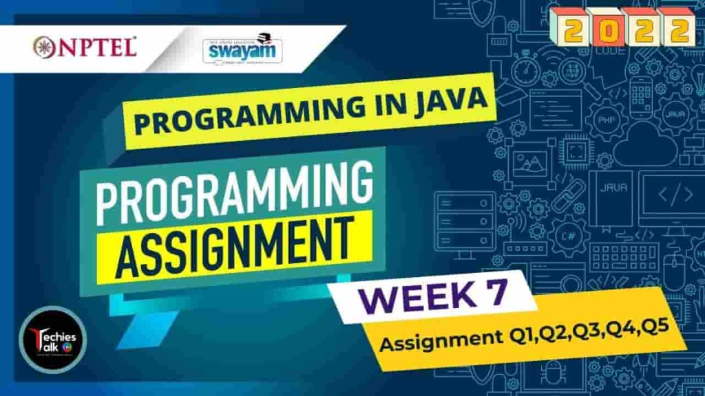 Programming-In-Java-Week7-Programming-Assignment-Solutions